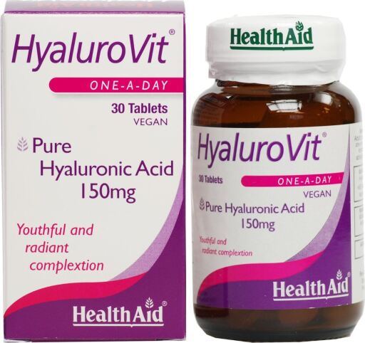 HealthAid HyaluroVit 30 Tabletten Hyalurons&auml;ure