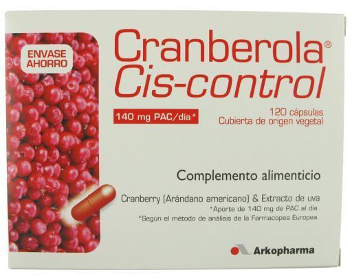 Arkopharma Cranberola Cis-Control 140 mg 120 Kapseln