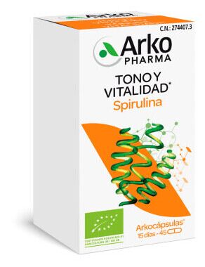 Arkopharma Arkoc&aacute;psulas Spirulina Bio 45 Kapseln