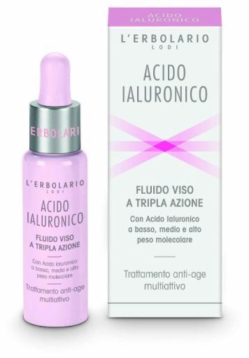 L'Erbolario Gesichtsfluid mit dreifacher Wirkung 28 ml