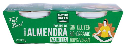 Naturgreen Mandel-Vanille-Dessert Bio 2 x 125 g