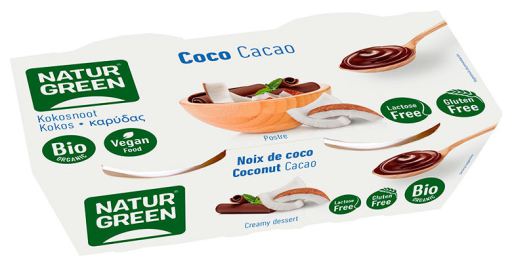 Naturgreen Kokos-Kakao-Dessert Bio 2 x 125 g