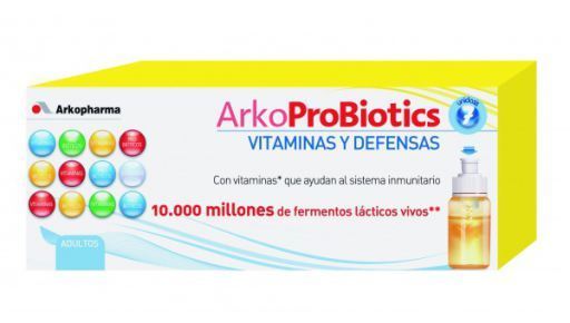Arkopharma Arkoprobiotika Vitamine + Fenders 7 Fl&auml;schchen Erwachsene