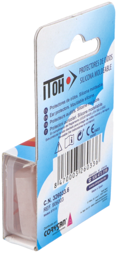Corysan Itoh Silikon-Ohrst&ouml;psel 6 Einheiten