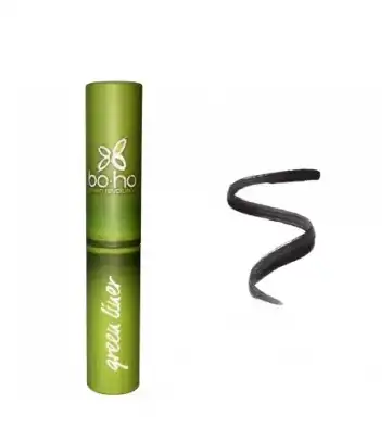 Boho Green Make-Up Eyeliner Green Liner Schwarz