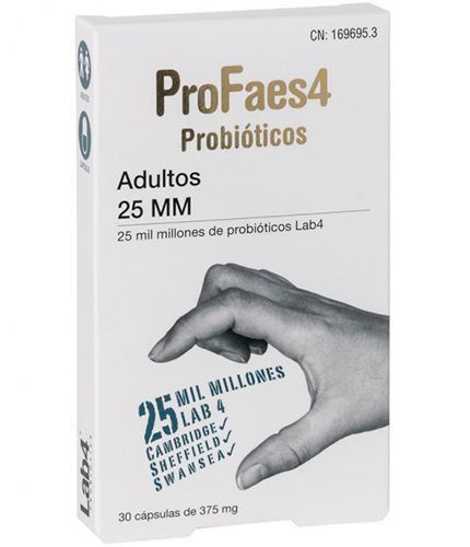 Faes Farma Profaes 4 Probiotika f&uuml;r Erwachsene, 25 mm, 30 Kapseln