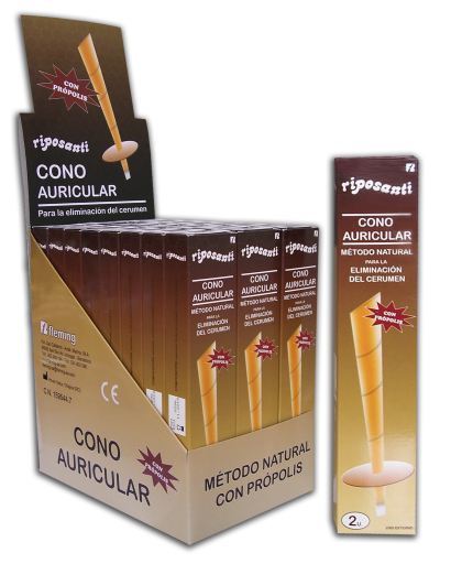 Ohrkerze mit Propolis