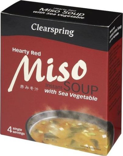 Clearspring Scharfe Miso-Suppe mit Algen 40 g