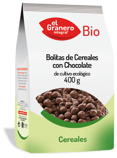El Granero Integral M&uuml;slikugeln mit Schokolade 400 Gramm