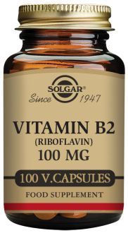 Solgar Vitamin B2 100 mg 100 Kapseln