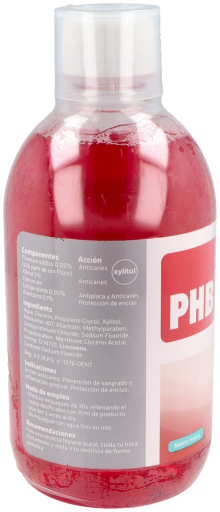PHB Total Plus Mundwasser mit frischer Minze, 500 ml