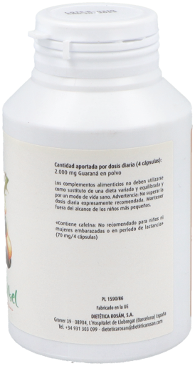 Herdibel Guarana 500 mg 120 Kapseln