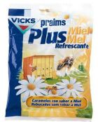 Praims Plus Erfrischende Honigbonbons Beutel 72 gr Praims Plus Erfrischende Honigbonbons Beutel 72 gr