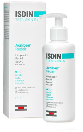 Isdin Acniben Repair Sanfte Gesichtsreinigungsemulsion 200 ml