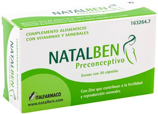 Natalben Natalben Preconceptive 30 Kapseln