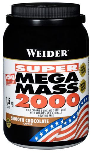 Weider Mega Mass 2000 Schokolade 1,5 kg