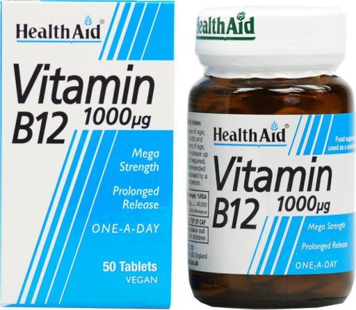 HealthAid Vitamin B12 Tagespr&auml;parat in Kapseln