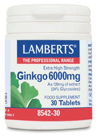 Lamberts Ginkgo Biloba Extra Hochwirksam 6.000 mg