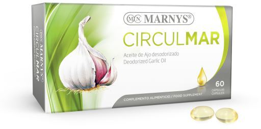 Marnys Circulmar Knoblauch&ouml;l 150 Kapseln x 500 mg