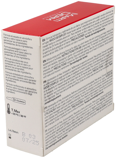 Martiderm Die Originale feuchtigkeitsspendende und straffende Liposomenampullen