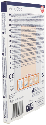Pic Solution Aquabloc Postoperativ Antibakteriell 5 Einheiten