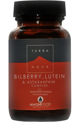 Terranova Heidelbeer-, Lutein- und Astaxanthin-Komplex-Kapseln