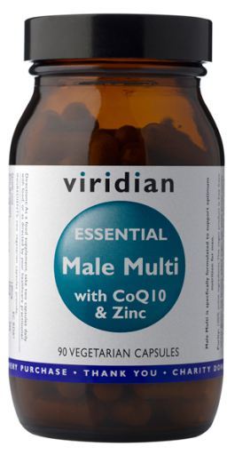 Multi Essentials f&uuml;r M&auml;nner mit CoQ10 und Zinc 90 Gem&uuml;sekapseln
