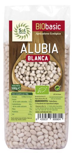 Sol Natural Wei&szlig;e Bio-Bohne 500 gr