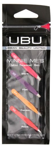 Urban Beauty United Set mit 4 Mini-Pinzetten