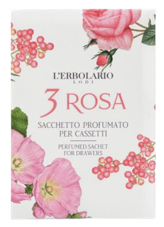 L'Erbolario Duftbeutel f&uuml;r Schubladen 3 Rosen