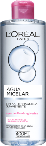 L'Or&eacute;al Paris Mildes Mizellenwasser f&uuml;r normale bis trockene Haut 400 ml