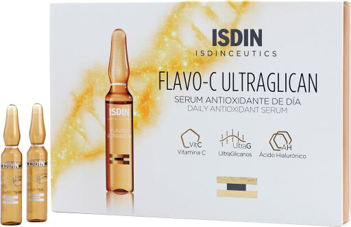 Isdin Isdinceutics Flavo-C Ultraglycan Serum 30 Einheiten