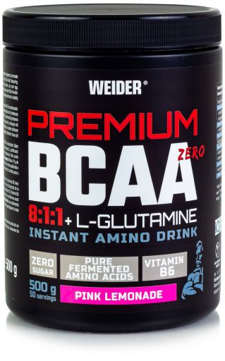 Weider Bcaa 8:1:1 + Glutamin Rosa Limonade 500 gr