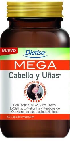 Dietisa Mega Haare und N&auml;gel 60 Vcaps