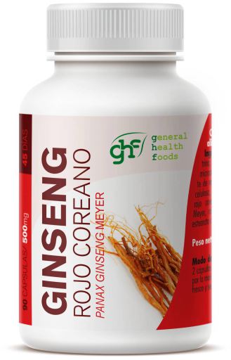 GHF Koreanischer Roter Ginseng 500 mg 90 Kapseln