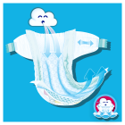 Baby Dry Windel Gr&ouml;&szlig;e 4 mit 124 Einheiten + 128 T&uuml;chern