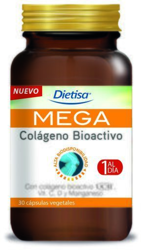 Dietisa Mega Bioactive Collagen Uc-II 30 Kapseln