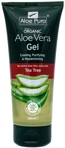 Aloe Pura Aloe Vera Gel mit Teebaum&ouml;l 200 ml