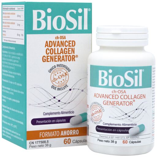 Biosil Advanced Collagen Generator 60 Kapseln
