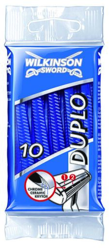 Wilkinson Duplo Brick Crystal Blue Beutel 10 Stk