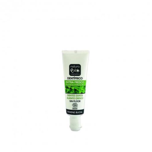 NaturaBIO Cosmetics Extra Frische Zahnpasta Echinacea & Bio-Minze 25 ml