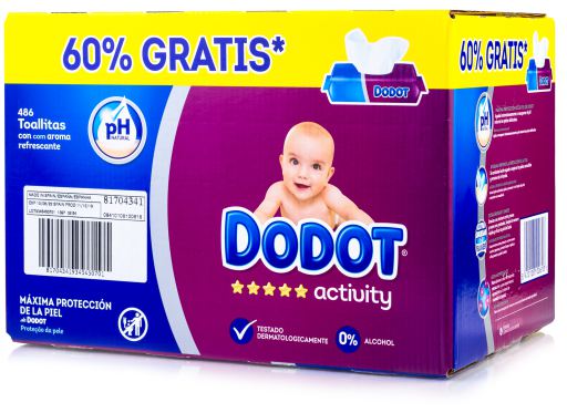 Aktivit&auml;t Baby Wipes 486 Einheiten