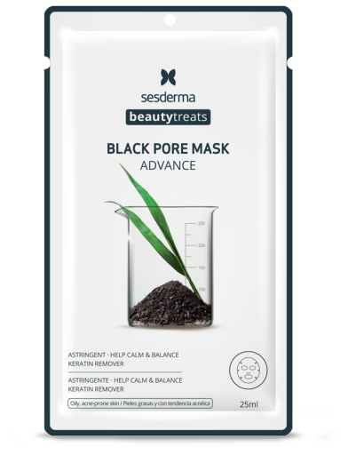 Beauty Treats Schwarze Porenmaske Maske 25 ml