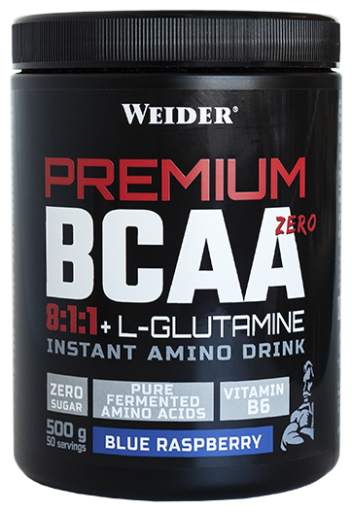 Weider Premium Bcaa 8:1:1 + Lglutamin Blaue Himbeere 500 gr