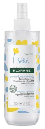 Klorane Frisch duftendes Babywasser 500 ml