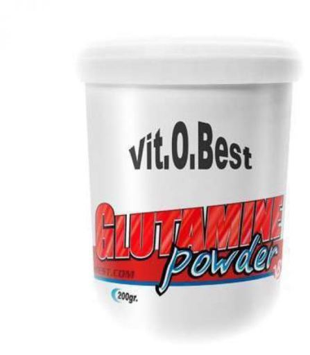 Vit.O.Best Glutaminpulver neutraler Geschmack 200 gr