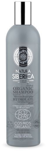 Natura Siberica Bio-Shampoo f&uuml;r Volumen und N&auml;hrstoffe, 400 ml