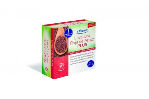 Dietisa Dts Roter Hefe-Reis Plus 60 kapseln