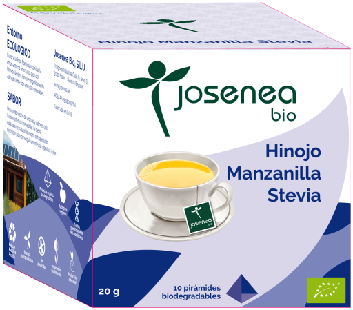 Equisalud Fenchel Kamillenstevia Bio 10 Pyramidenumschl&auml;ge