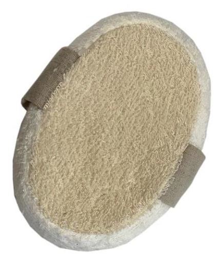 NaturaBIO Cosmetics Linen and Cotton Bath Sponge